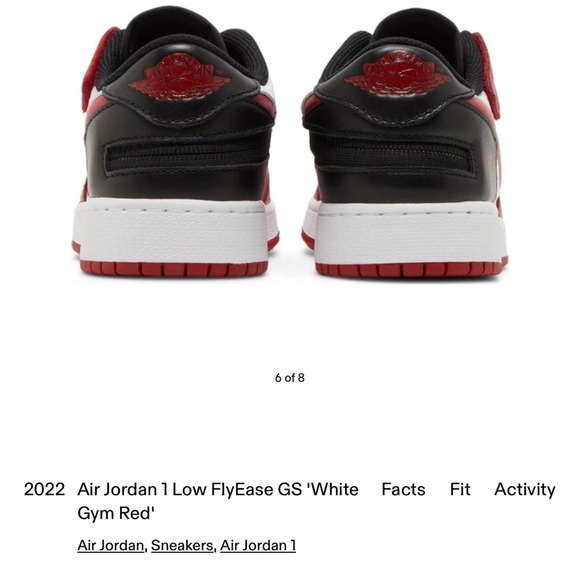 Air Jordan 1 low FlyEase ‘GS - Picture 4 of 6